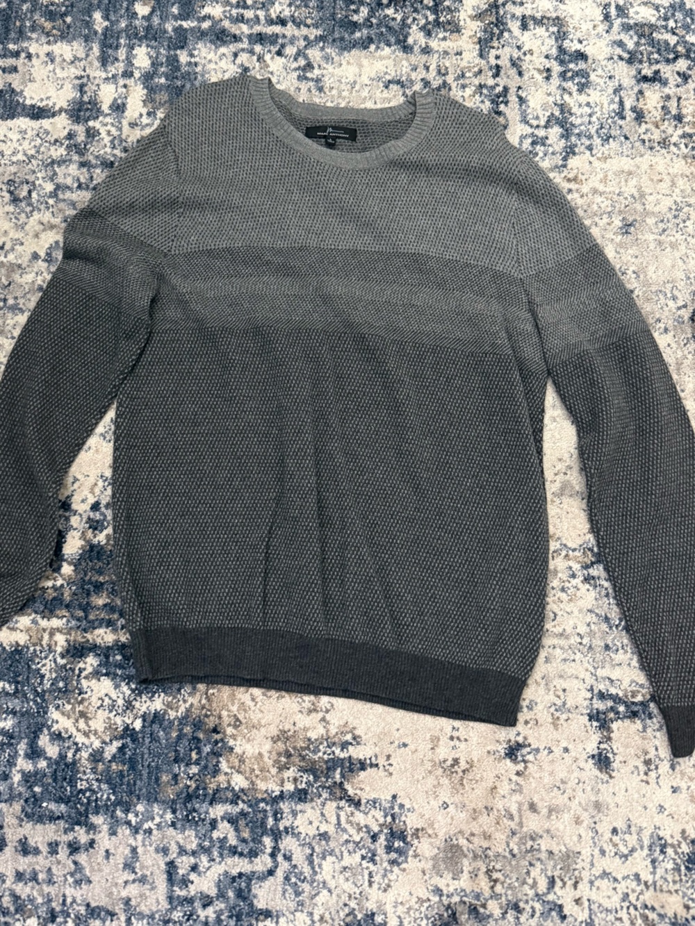 Grey Multi-toned Sweater